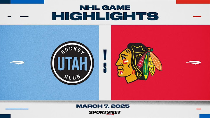 NHL Highlights | Utah HC vs. Blackhawks - March 7, 2025