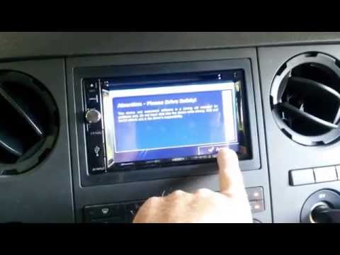 Aftermarket overhead dvd instalation ford excursion #10