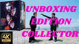 13 - Trilogie Infernal Affairs Édition Collector Blu-Ray 4K Ultra Hd Unboxing