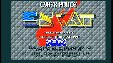 ESWAT: Cyber Police (Amiga 50Hz) - Intro / Attract Mode