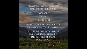 Change Your Inner Dialog, Narrative Plot