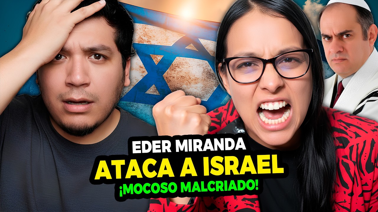 Mujer ataca a Eder Miranda por Israel y David Diamond! ¿cristianos?
