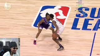 FlightReacts To AJ Dybantsa vs Darryn Peterson FULL Highlights - NBA Summer League 2026!