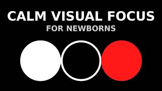 High Contrast Visuals for Newborns | Calm Dancing Shapes for Visual Focus