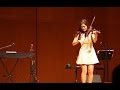 2014년 일본 후쿠오카 공연 - Electric violinist Jo A Ram (조아람)
