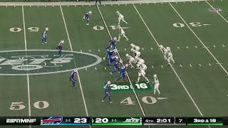 Taron Johnson with the pick of the week!
