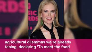 Nicole Kidman's Favorite Food Is The Key To Saving The Environment