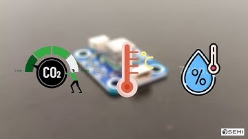 7Semi SCD40 CO₂, Temperature & Humidity Sensor Breakout | High-Precision I²C Environmental Sensor
