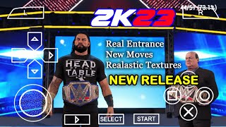WWE 2K23 PSP NEW RELEASE