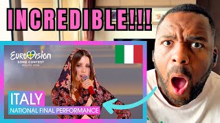 Brit Reacts to Angelina Mango - La Noia | Italy 🇮🇹 | National Final Performance