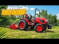 Essai tracteur Kioti CK2630 (25Cv, inverseur et prise de force indépendante)