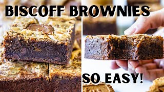 Biscoff Brownies