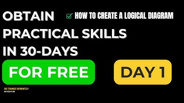 How To Create a Logical Diagram | Day 1