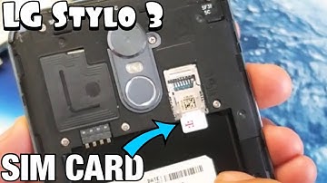 LG Stylo 3 / 3 Plus: How to Insert SIM CARD Properly & Double Check