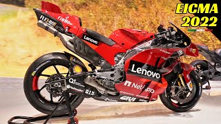 Eicma 2022 Milano - 2022 Motogp Ducati Desmosedici Pecco Bagnaia, Suzuki Gsx-Rr Alex Rins & More