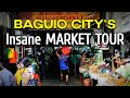 Full Market Tour at BAGUIO CITY's MUST SEE PUBLIC MARKETS | Walking Tour at Baguio Philippines