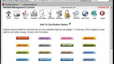 Adding Add To Cart Button to pages on pageBuzz.com Demo