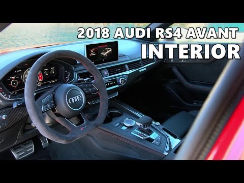 2018 Audi Rs4 Avant Interior Highlights Youtube