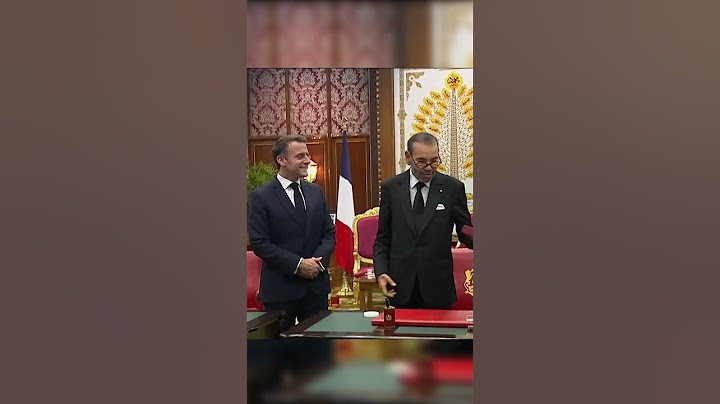 توقيع 22 اتفاقية بين #المغرب و  #فرنسا