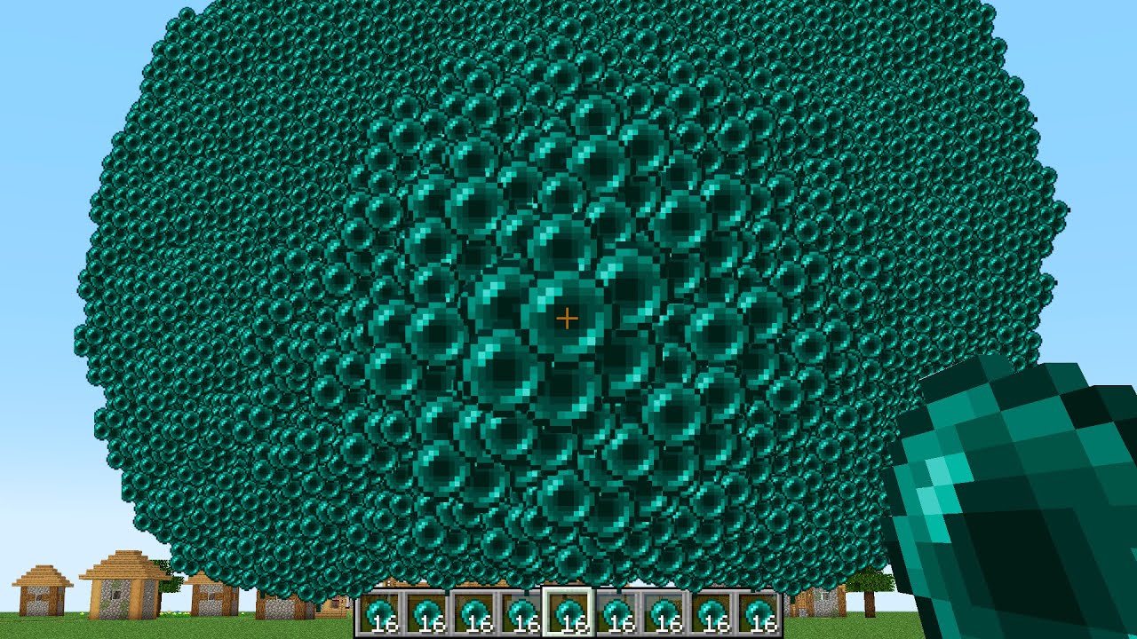 what if i throw 1,000,000 ender pearls at once ? YouTube
