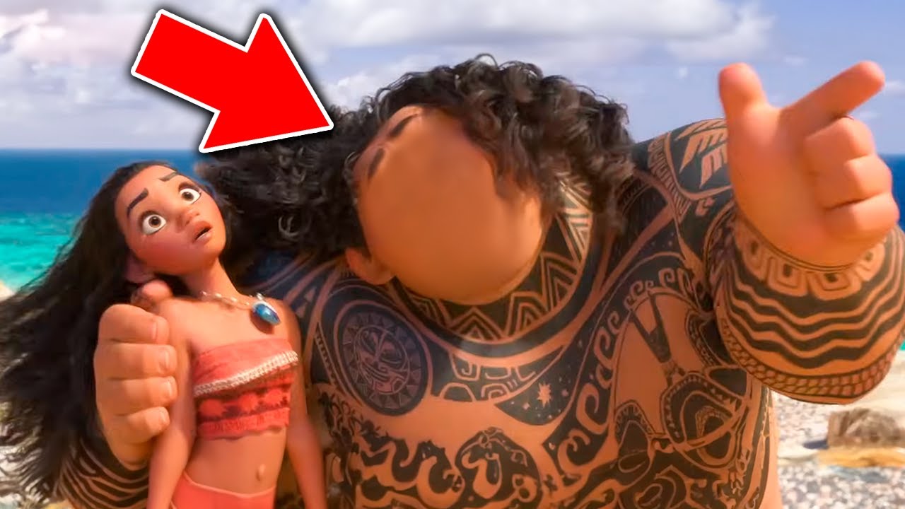 20 ERROS INCRÍVEIS Que Ninguém Notou em MOANA!