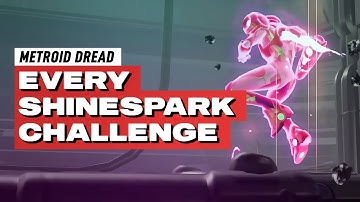 All the Speed Booster/Shinespark Puzzles and Challenges in Metroid Dread 💥