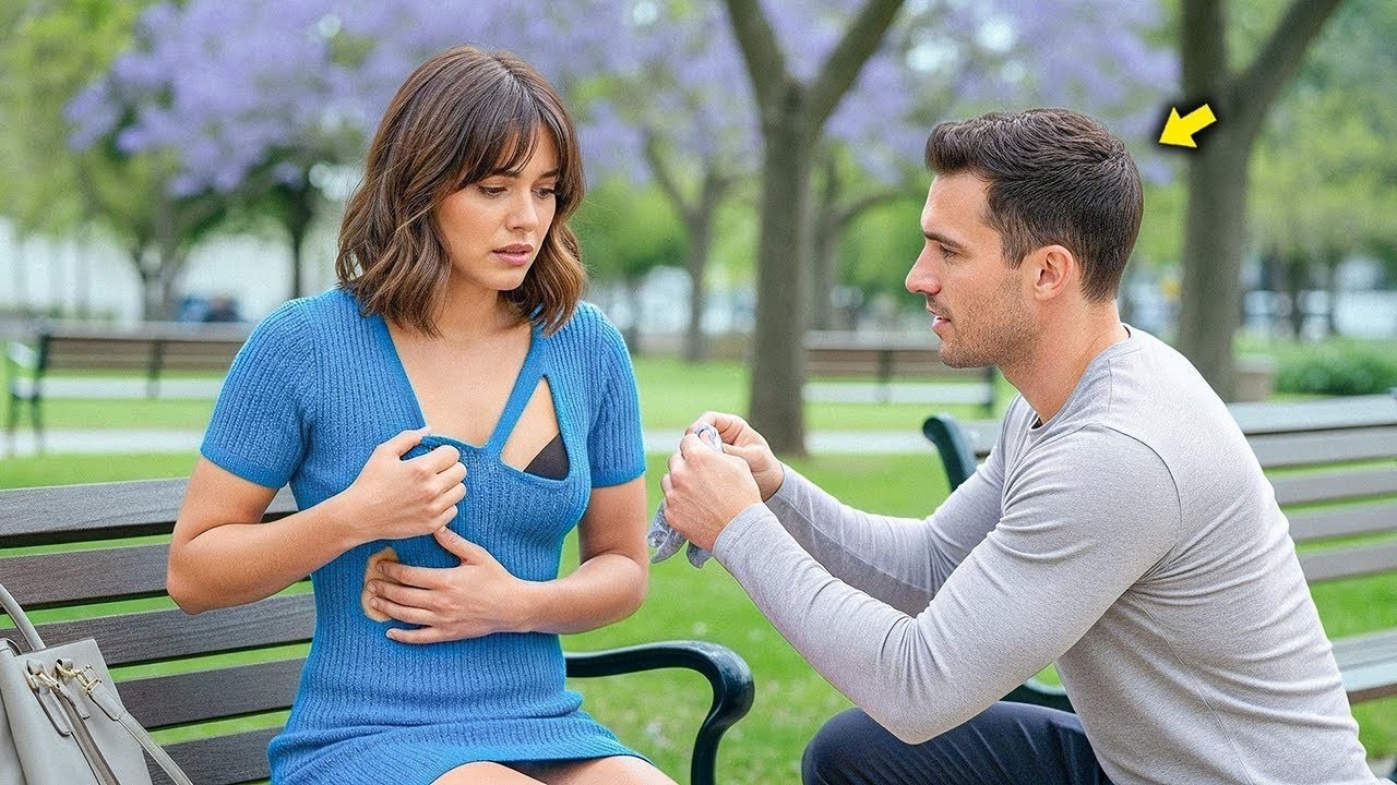 Er half einer Fremden mit zerrissenem Kleid – am nächsten Tag entdeckte er: Sie war seine Chefin