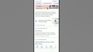 Aku Patna B.Tech 3rd Semester Result out 2021 #shorts