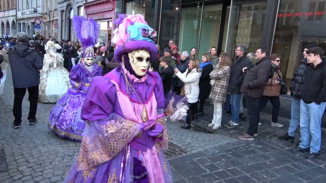 Carnaval de Venise costumes 2025 4K UHD