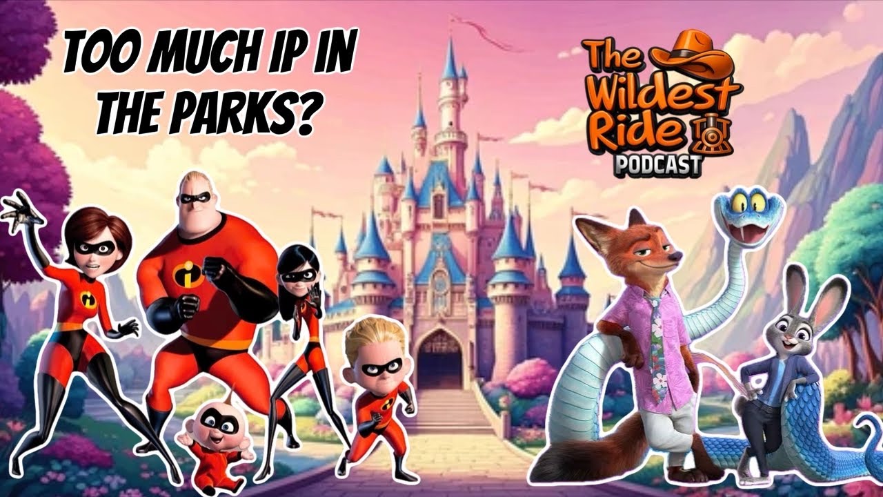 Do the Disney parks use too much IP? 