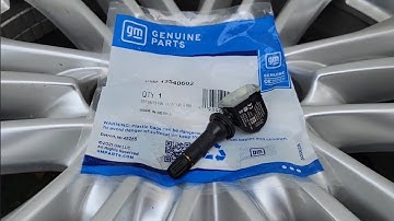 Replacing TPMS Sensor on 2017 Cadillac XT5