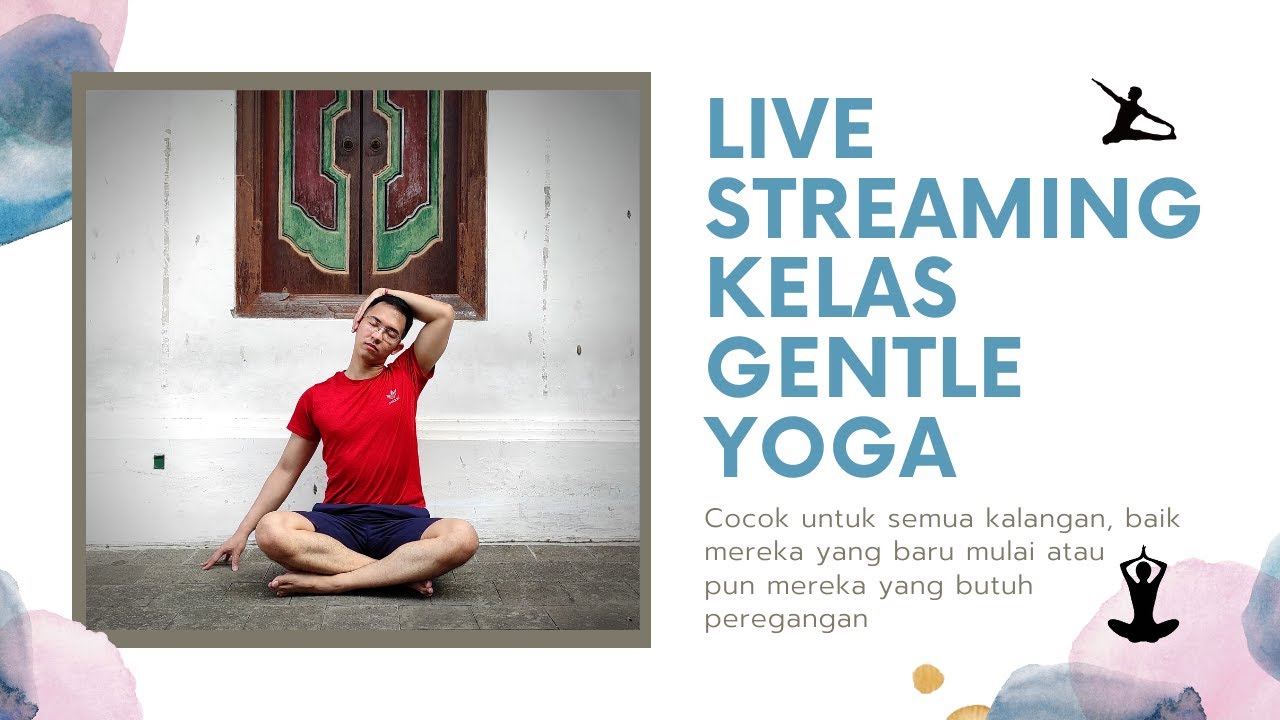 Yoga untuk Pemula | Live Streaming 1 Jam | Yoga with Akbar