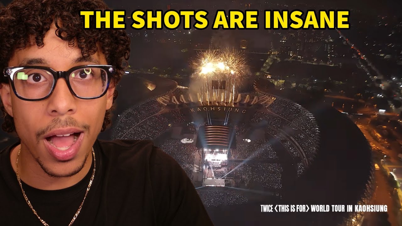 This IS From The Top l TWICE ＜THIS IS FOR＞ WORLD TOUR IN KAOHSIUNG｜DRONE CAM Reaction