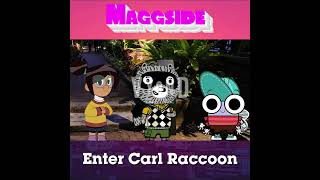 Carl Raccoons First Appearance! |  Maggside #shorts