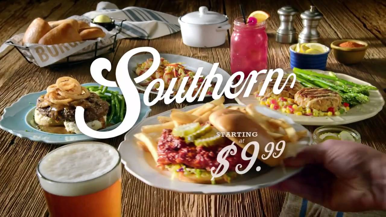 O Charley S New Southern Inspired Menu Youtube