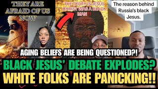 White Folks PANIC As Black Jesus Debate Goes Viral Worldwide—Everything They Were Told Is Questioned