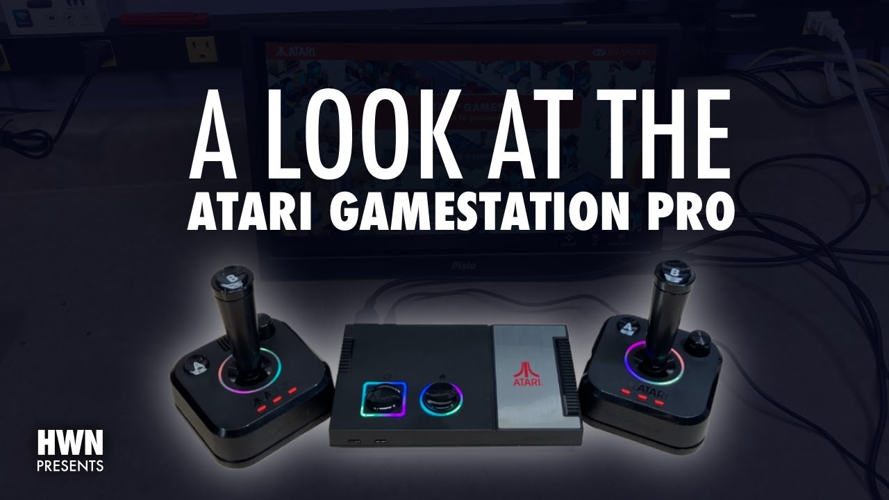 Retro Gaming with the Atari GameStation Pro - YouTube