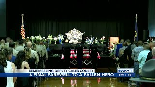 WATCH | Funeral service held for Deputy Caleb Conley
