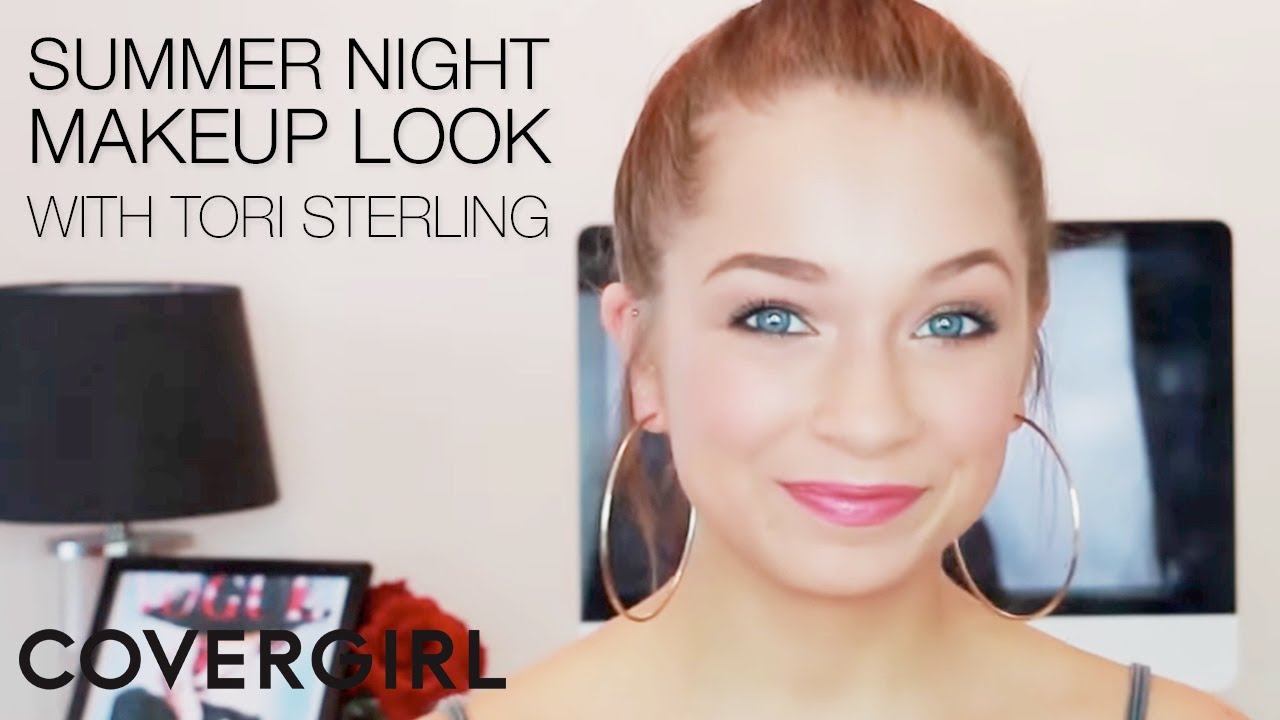 Summer Night Look Makeup Tutorial COVERGIRL And Tori Sterling