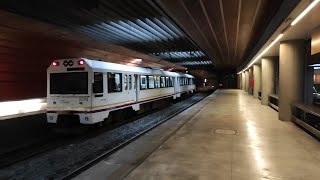 FEVE Apolo 2400-24-74 saliendo de Ametzola hacia Bilbao La Concordia