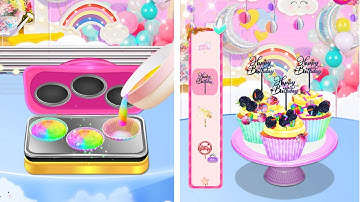 PLAY FUNNY COOKING GAME UNICORN CHEF BAKING #10 | CUPCAKE | PLAY GAME ON ANDROID /IOS