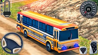 Offroad Hill Tourist Bus Drive Simulator - Android GamePlay #2 screenshot 4