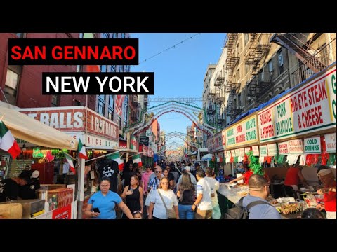 Live in NYC - San Gennaro Feast NYC 2024, Join Me. - YouTube