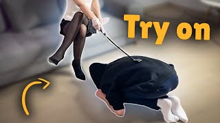 4K Usa Silent Authority Whip, Heels & Controlled Elegance Power Routine