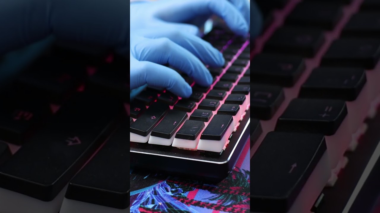 GMMK Compact 60% Modular Mechanical Keyboard Typing Thocky, Clicky, Satisfying, Typing Test