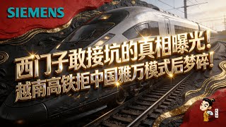 越南高铁8天反转拒中国雅万模式后梦碎西门子敢接坑的真相曝光