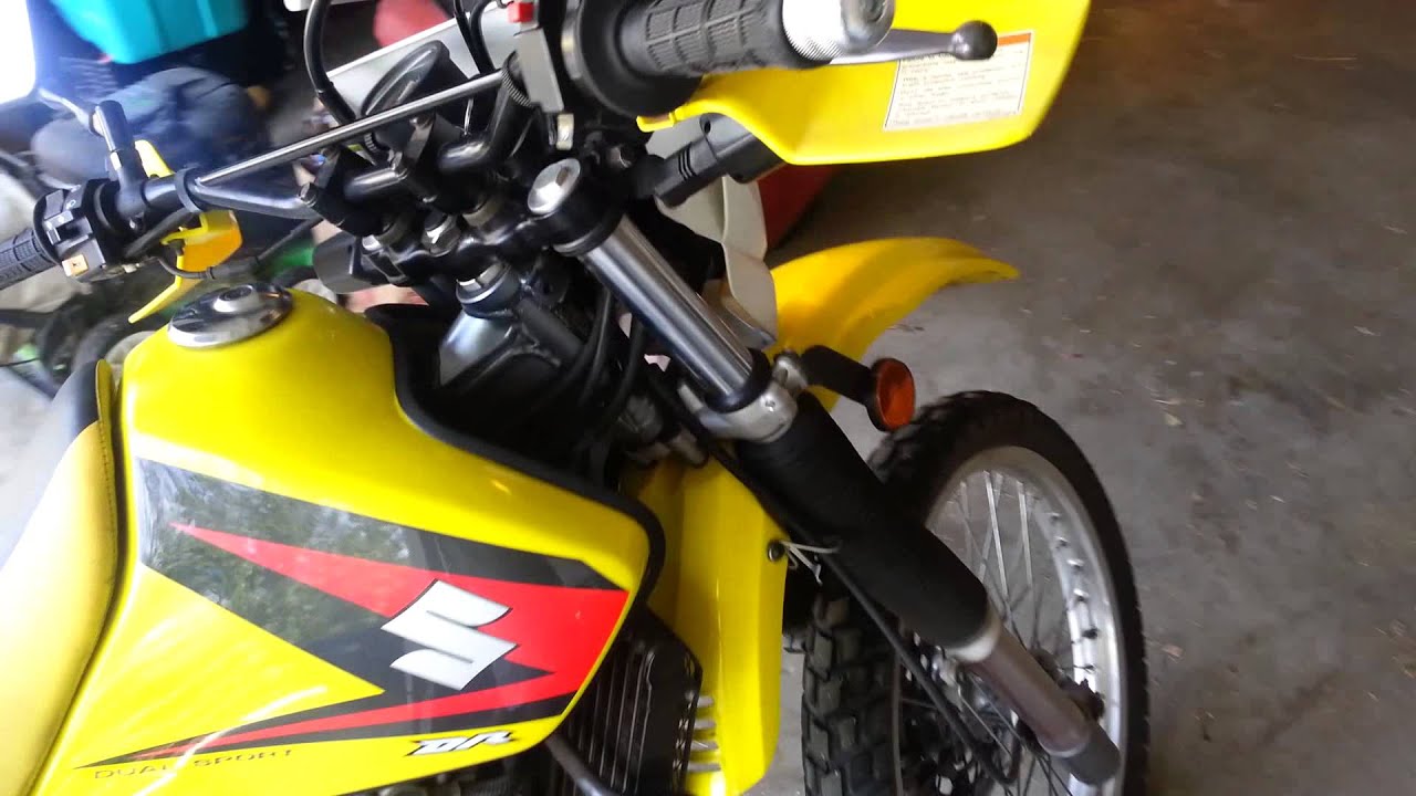 Dr650 start up YouTube