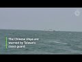 China ships sail close to Taiwan's Kinmen Island | Radio Free Asia (RFA)