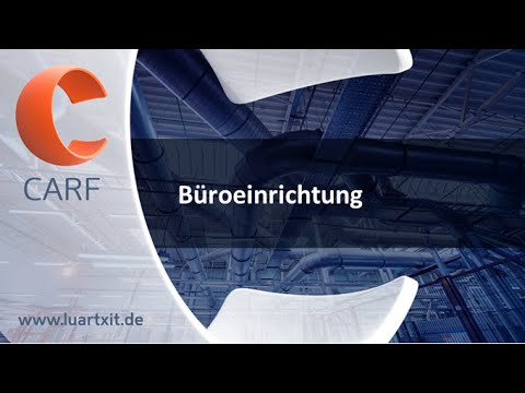New LuArtX CARF Büroeinrichtung - BIM MicroStation