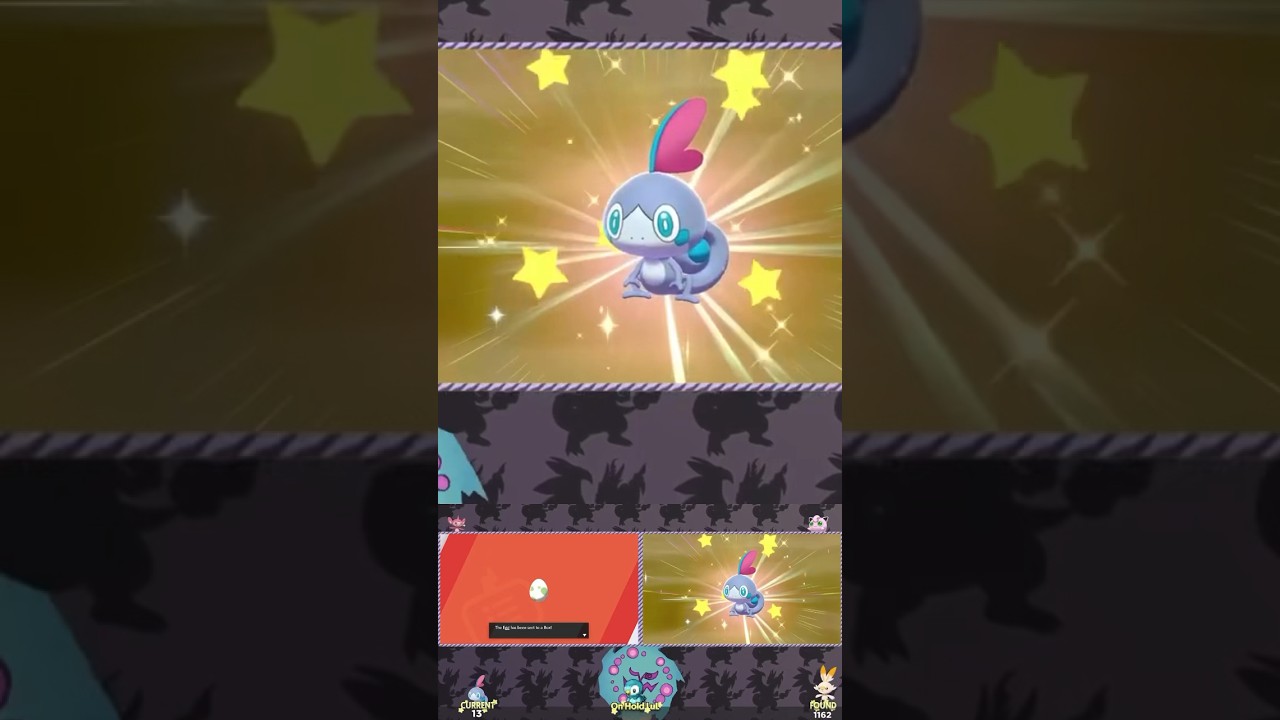 Right on Cue! 🔵🫰🏾| Shiny Sobble in Pokémon Sword & Shield 